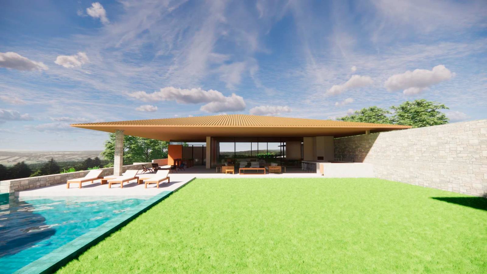 Projeto Casa venda Village Boa Vista em Porto Feliz - Piscina