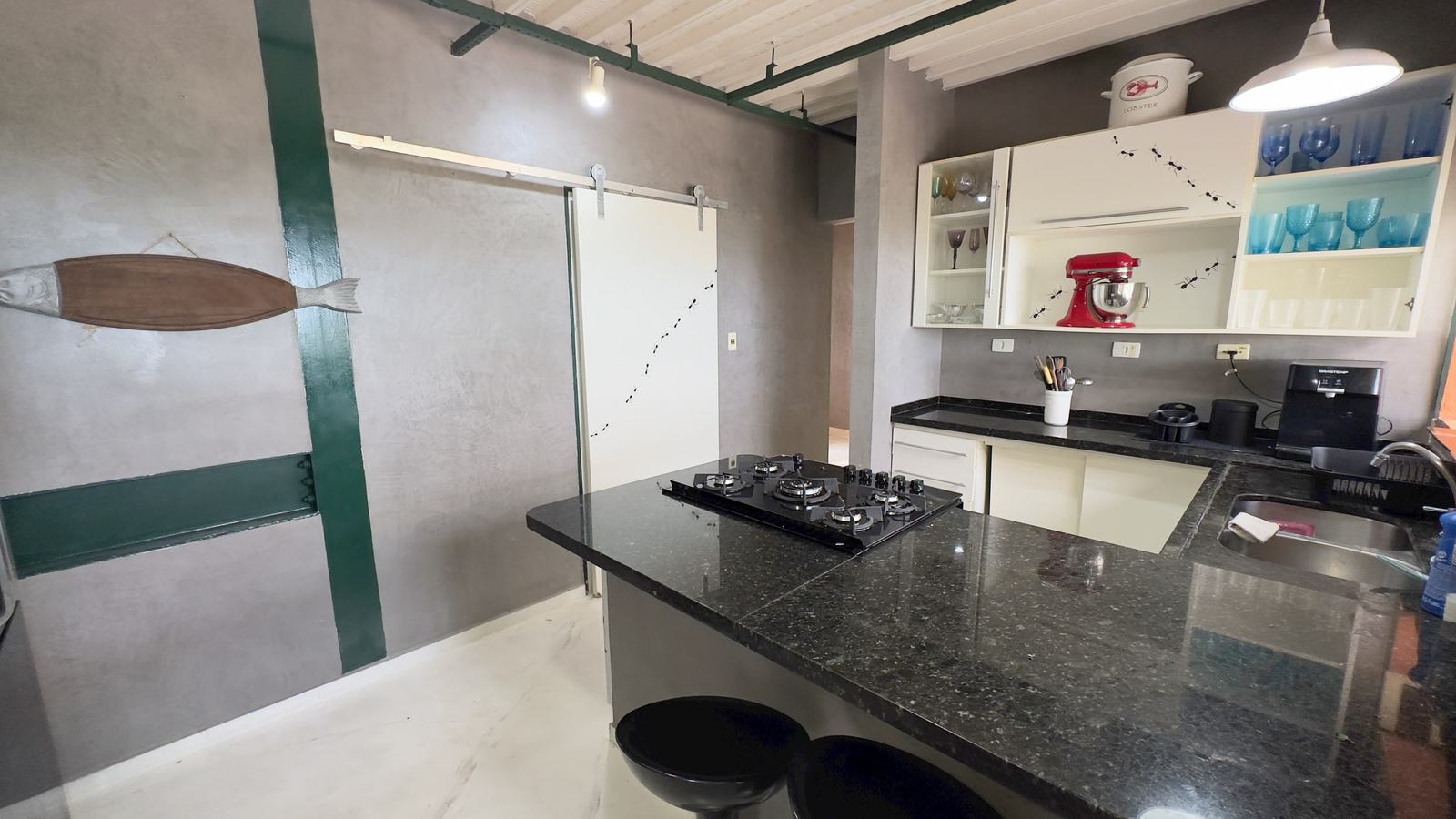 Área de serviço 2 — Iporanga, Guarujá, à venda e para locação, Casa