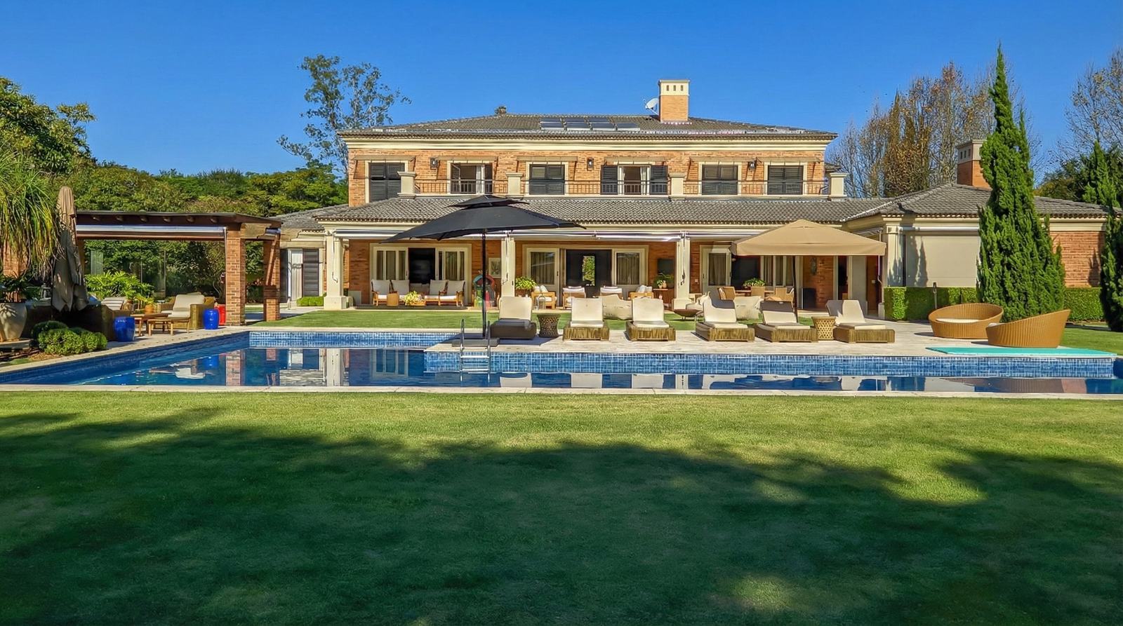 Fachada — Fazenda Boa Vista, Porto Feliz, à venda e para locação, Casa