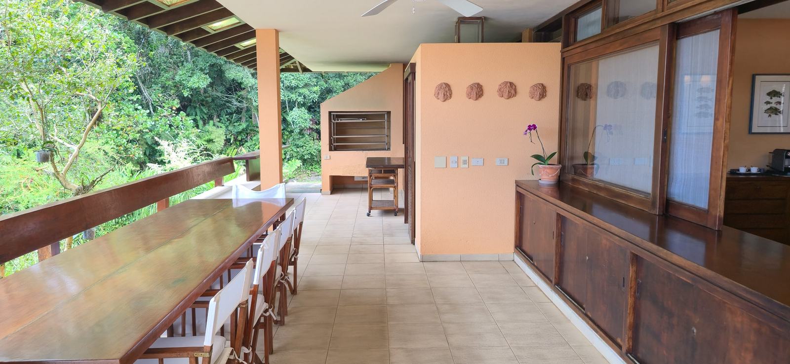 Área externa 9 — São Pedro, Guarujá, à venda e para locação, Casa