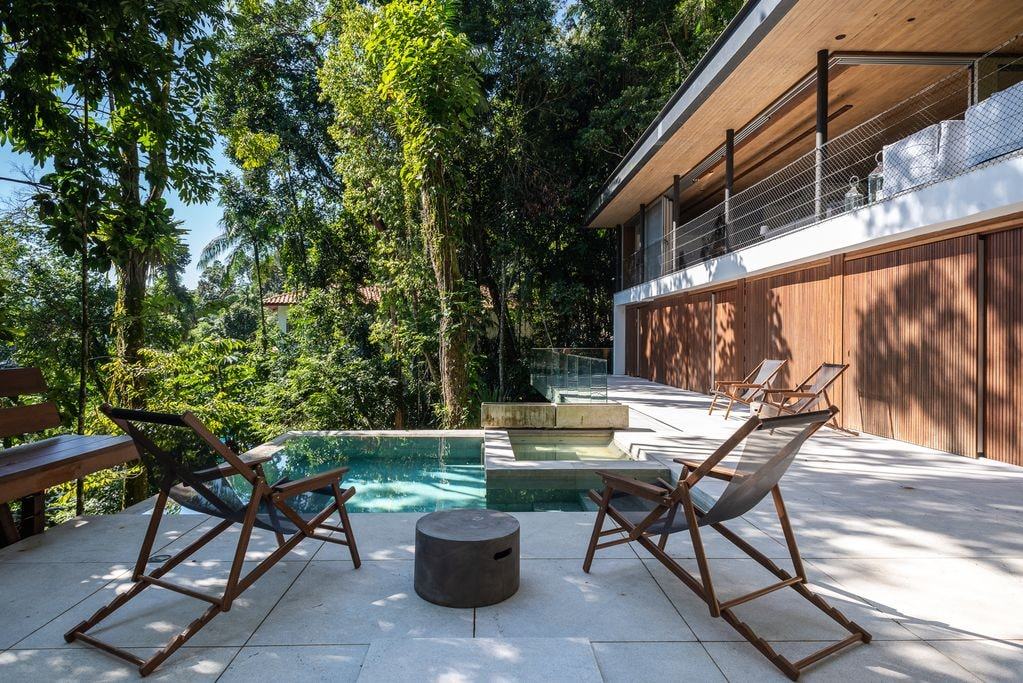 Área externa 9 — São Pedro, Guarujá, à venda e para locação, Casa