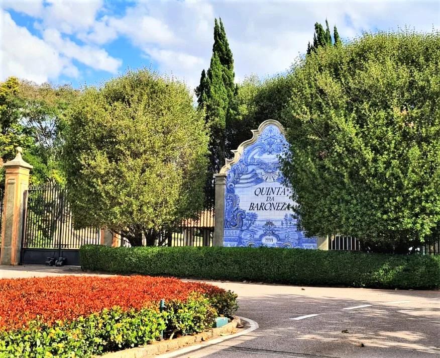Entrada da na Quinta da Baroneza